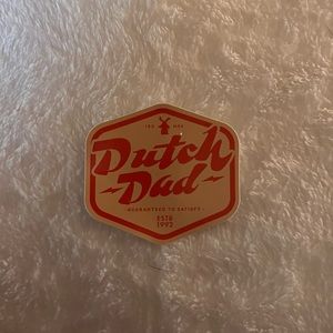 Dutch Bros Sticker Dutch Dad